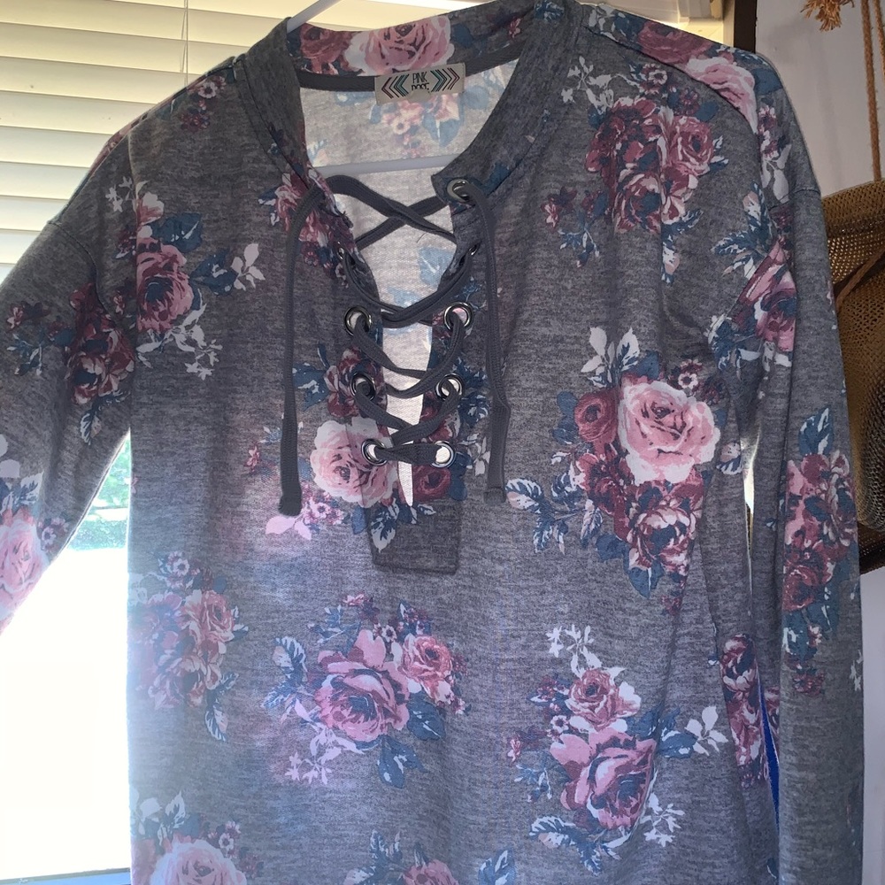 Pink Rose shirt